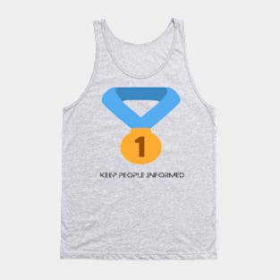 KPI - Keep people informed Tank Top